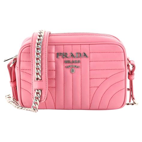 prada leather diagramme bag|prada camera bag red.